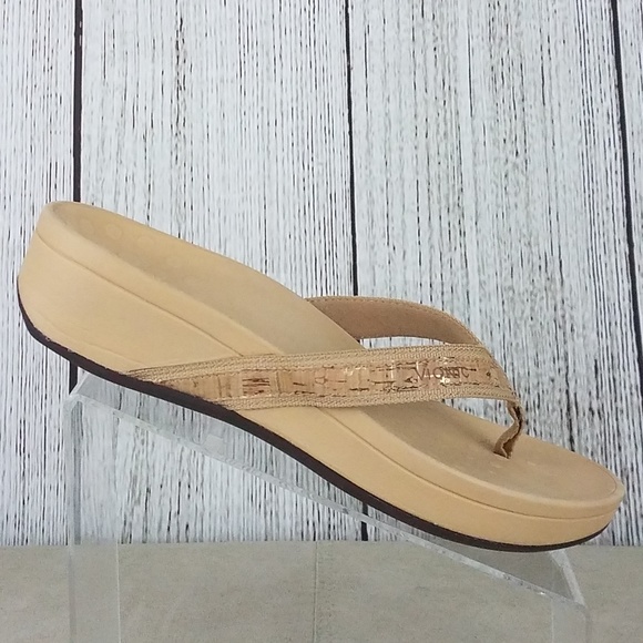 vionic cork flip flops